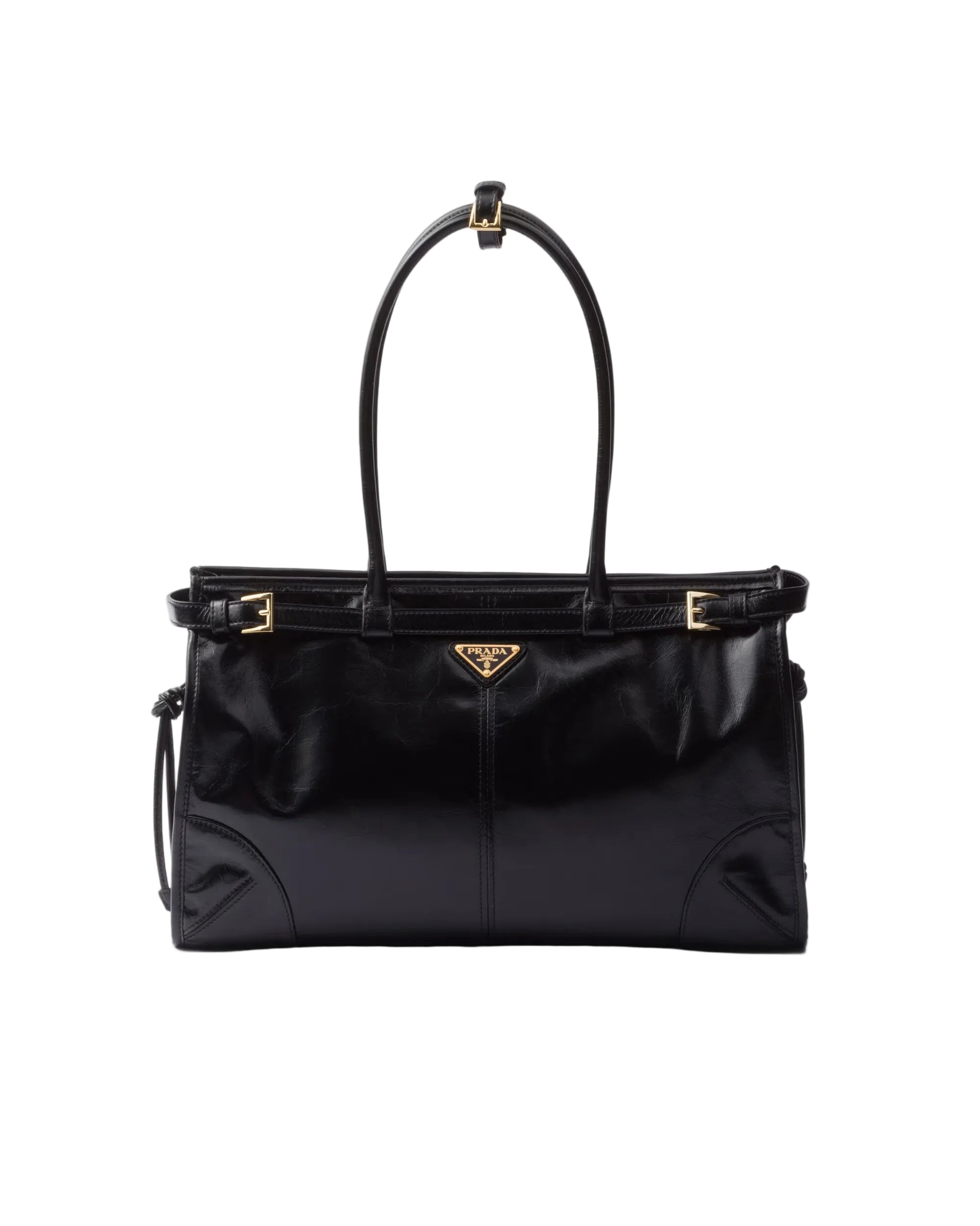Prada Black Leather Bonnie Bag
