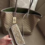 Goyard Bag and Pouch