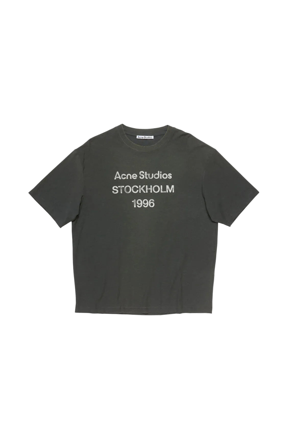 Acne Studios Black Washed Stockholm 1996 T-Shirt