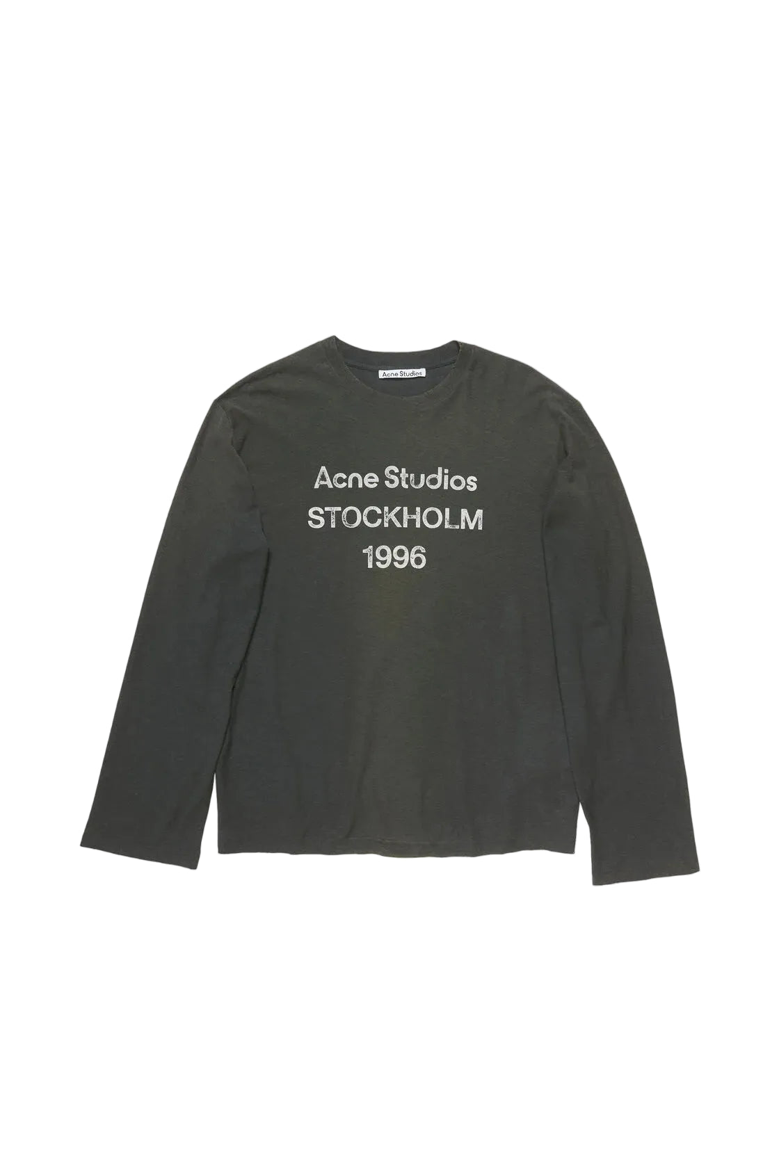 Acne Studios Black Washed Stockholm 1996 Longsleeve