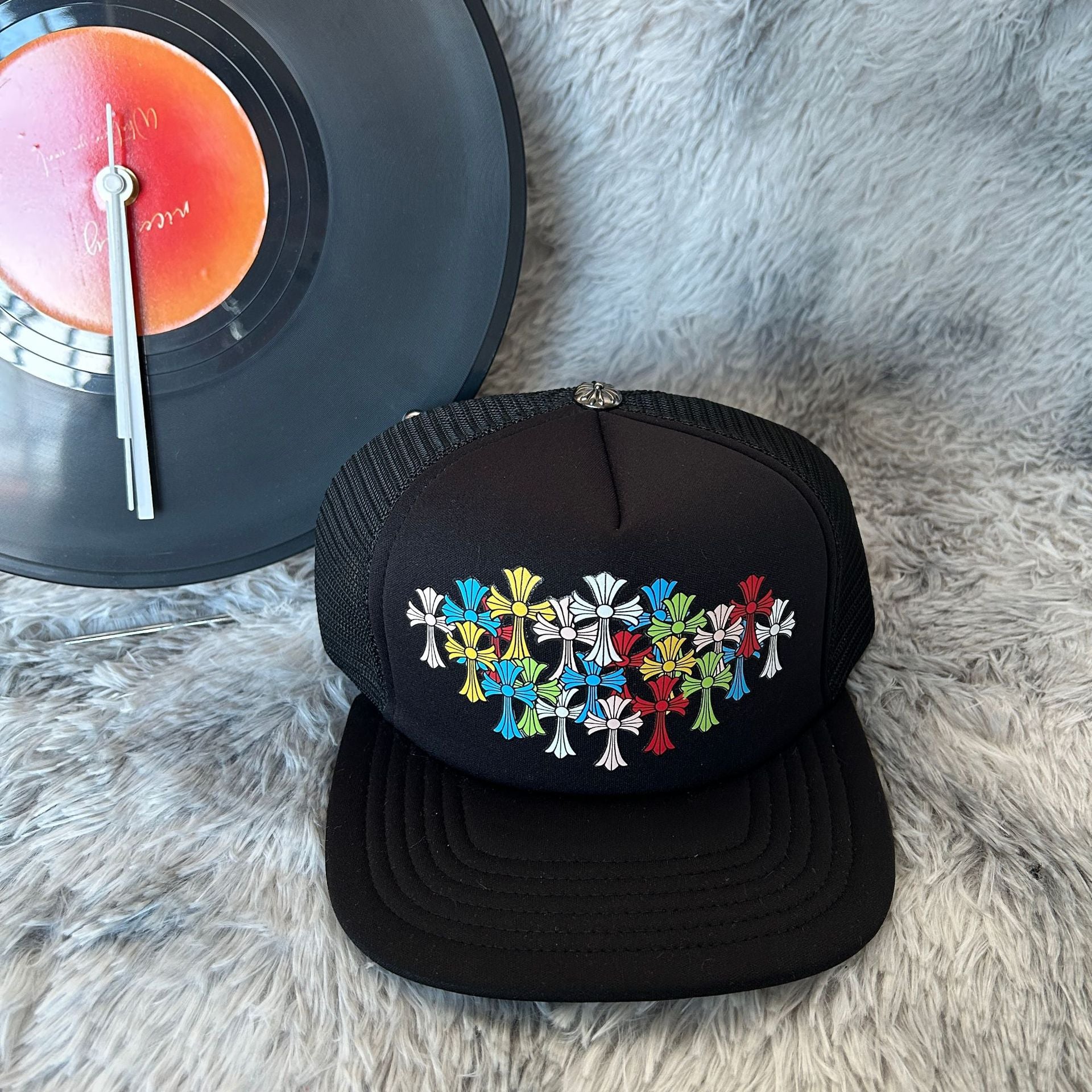 Chrome Hearts Multi Color Crosses Cap