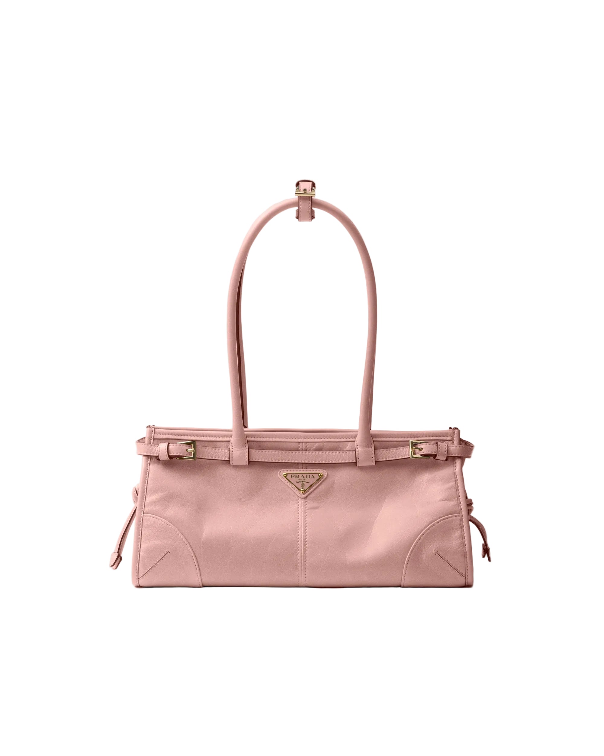 Prada Pink Leather Bonnie Bag