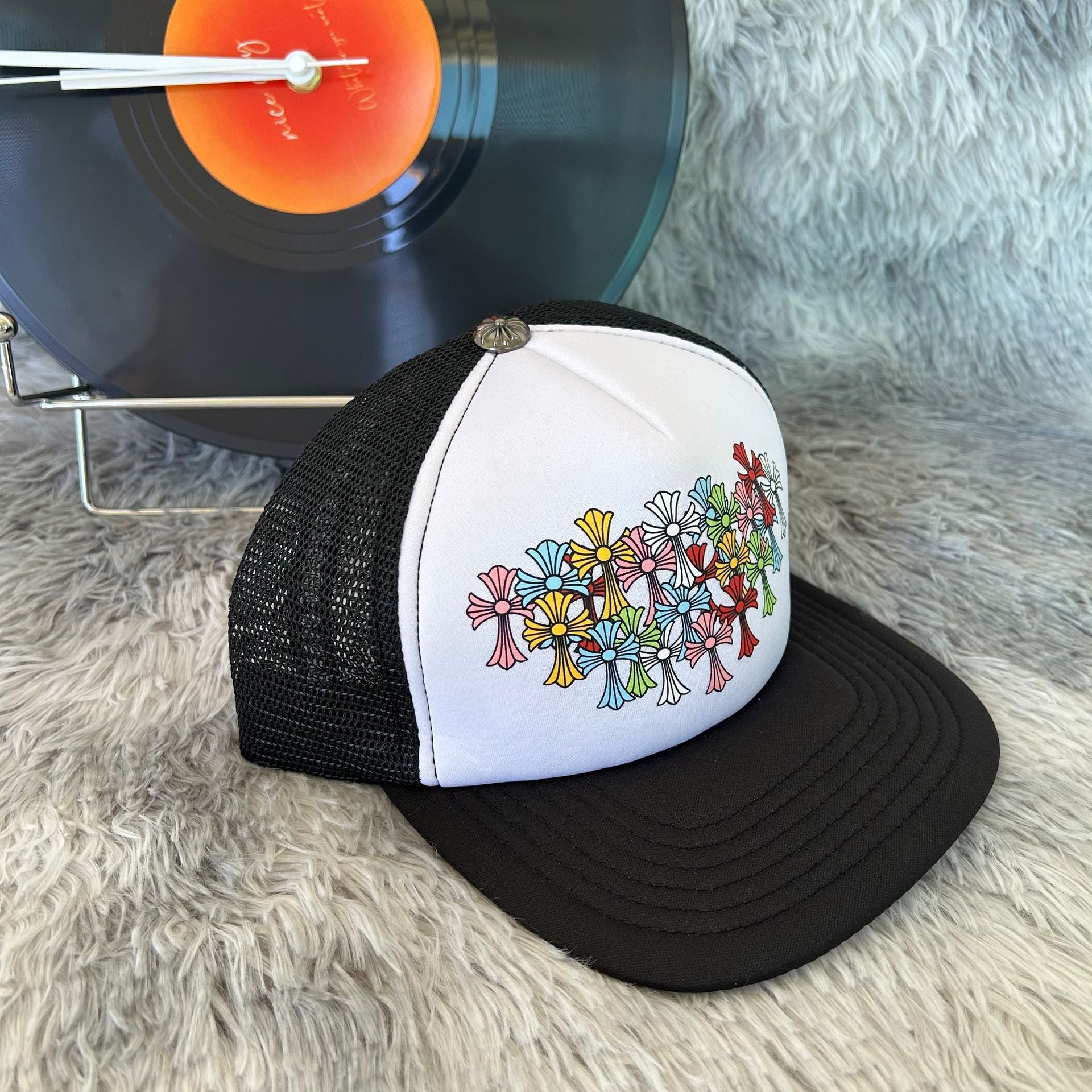 Chrome Hearts Multi Color Crosses Cap