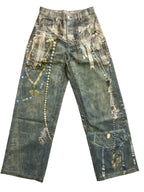 Acne Studios Lace and Pearls Jeans
