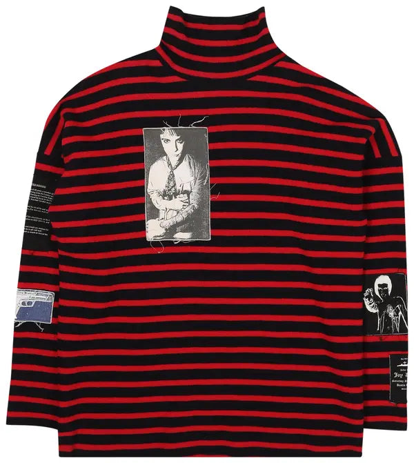 Raf Simons Riot Patchwork Turtleneck