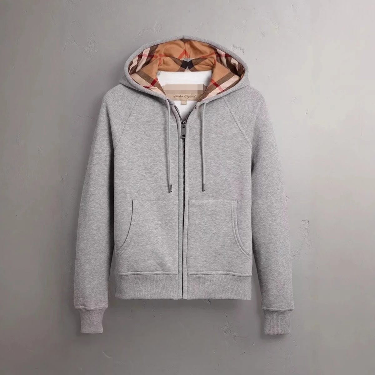 Burberry Zip Up Hoodie