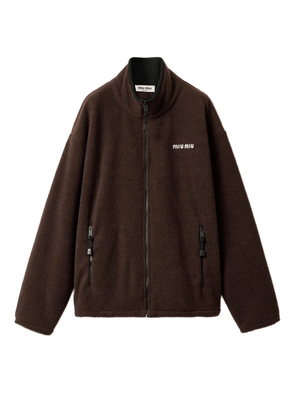 Miu Miu Fleece Zipper Jacket