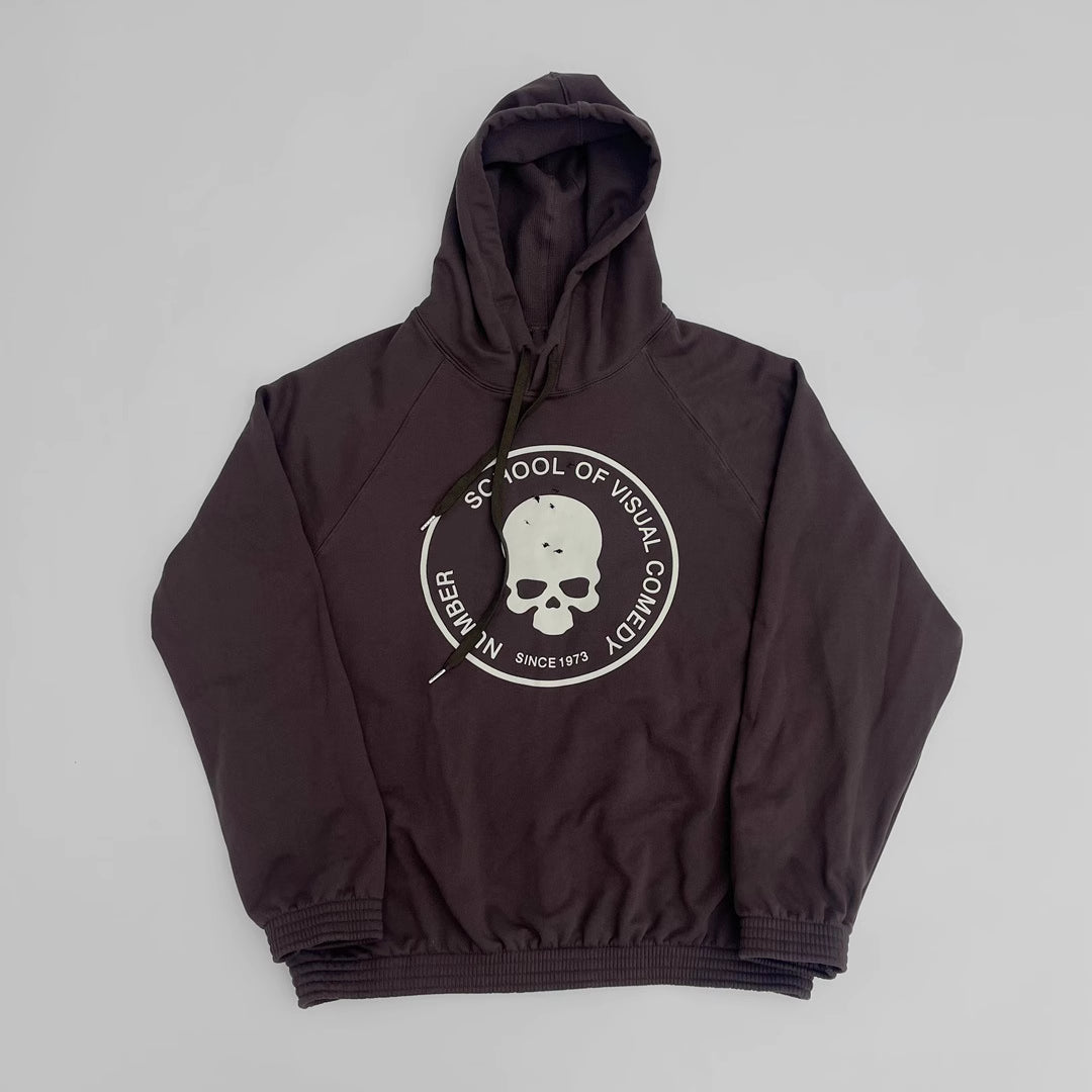 Number (N)ine Skull Hoodie