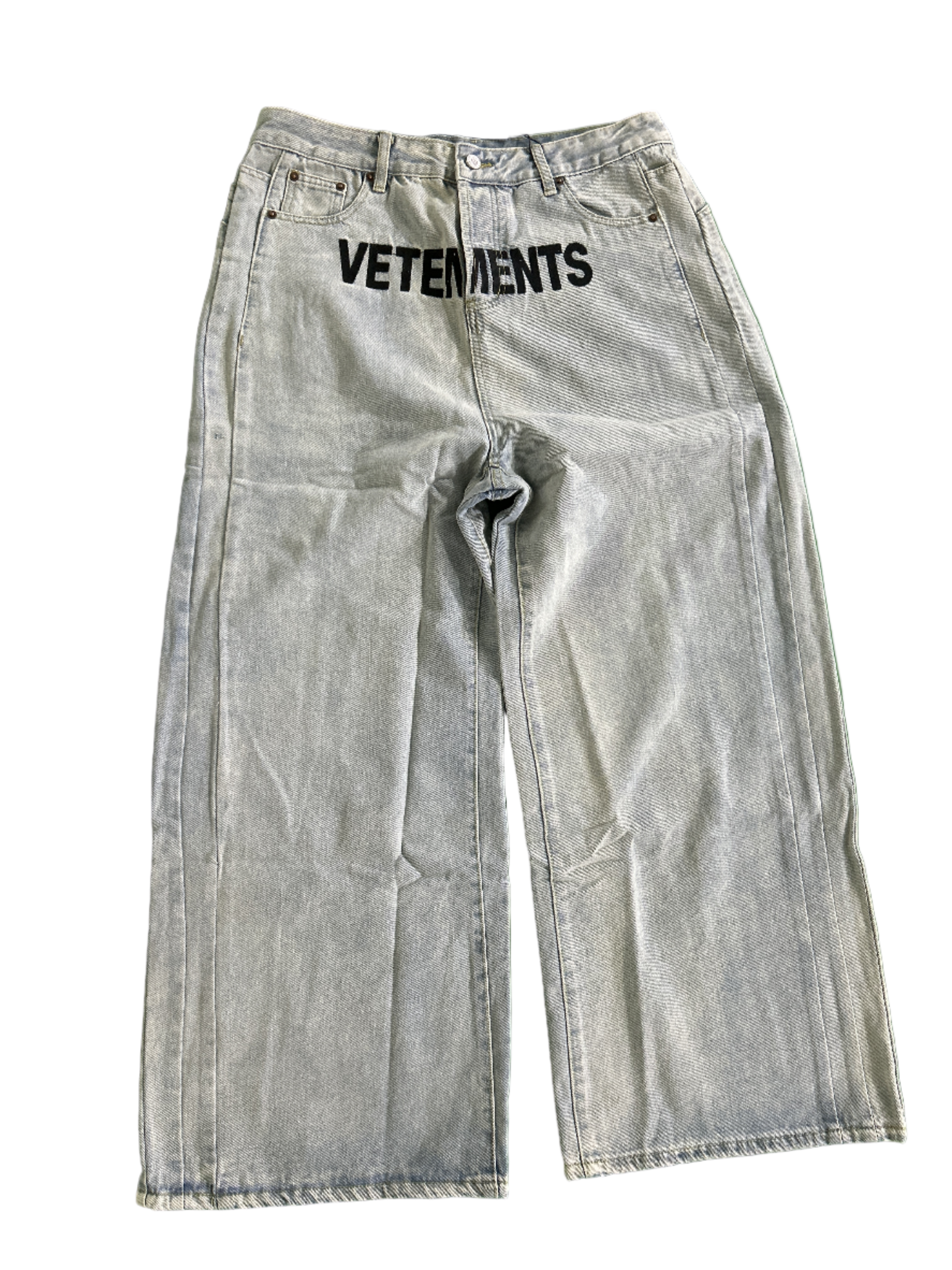 Vetements Logo Jeans