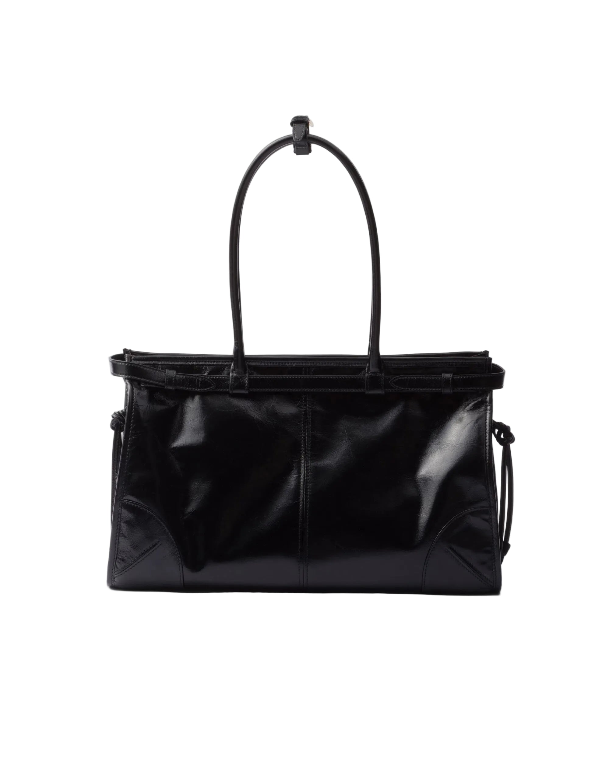 Prada Black Leather Bonnie Bag