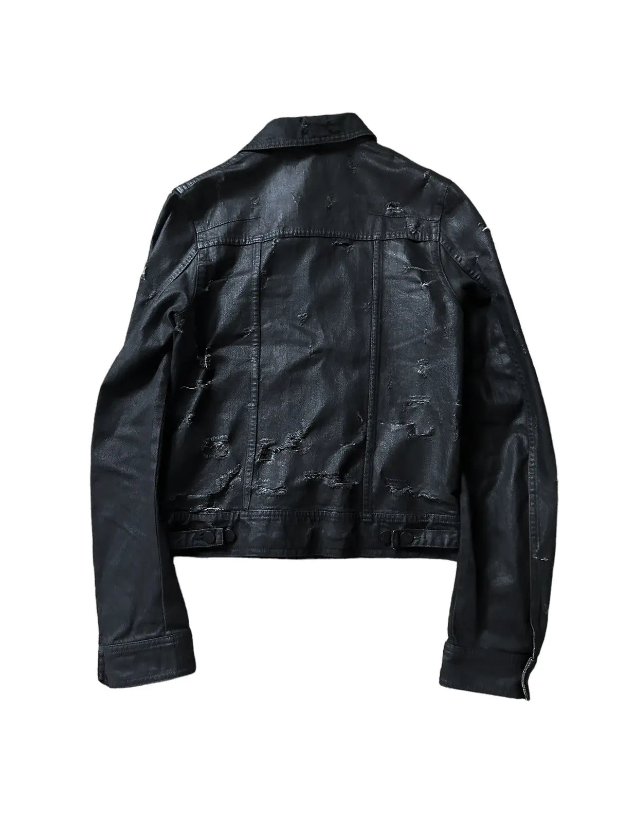 Dior SS04 Strip Denim Jacket