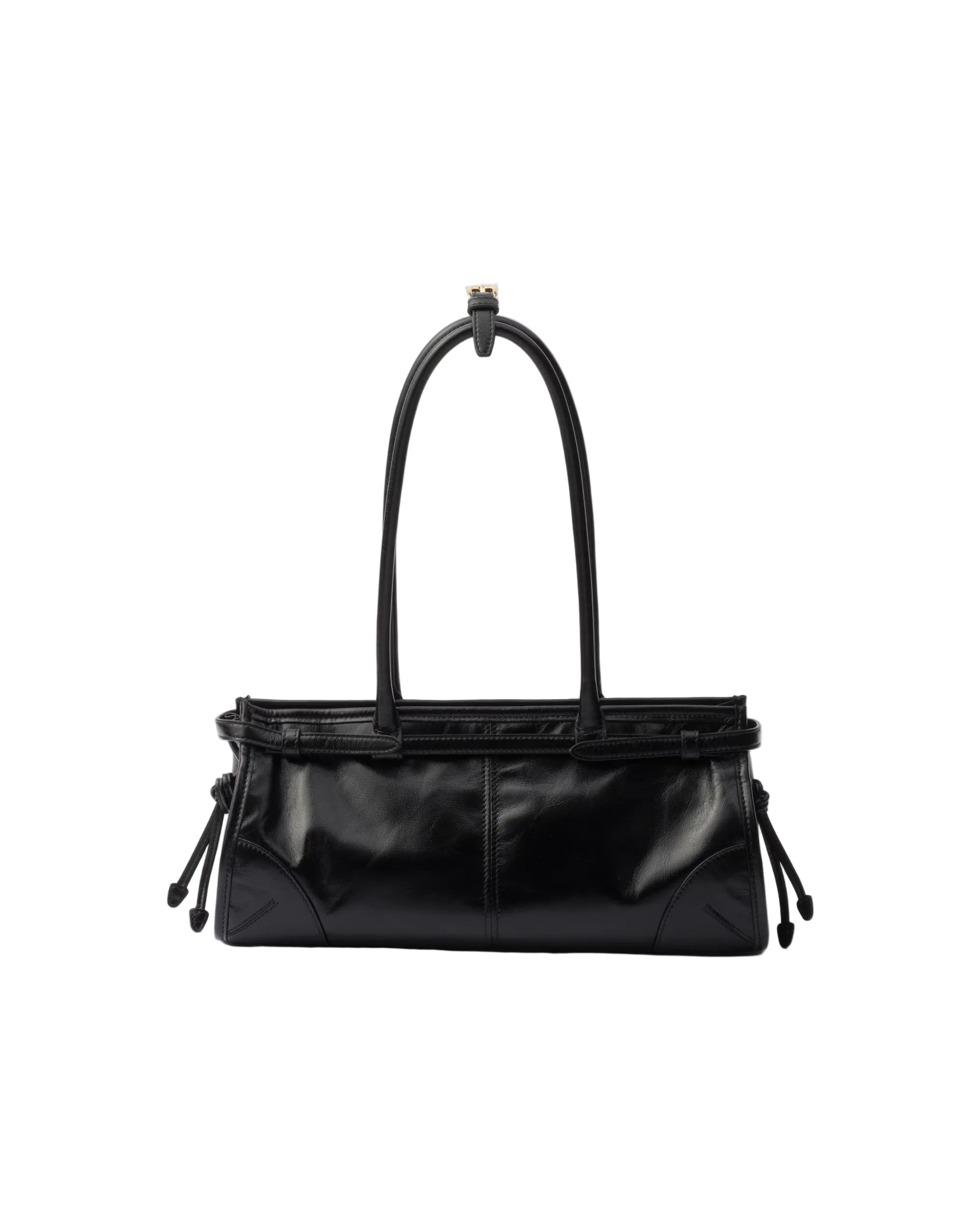 Prada Black Leather Bonnie Bag