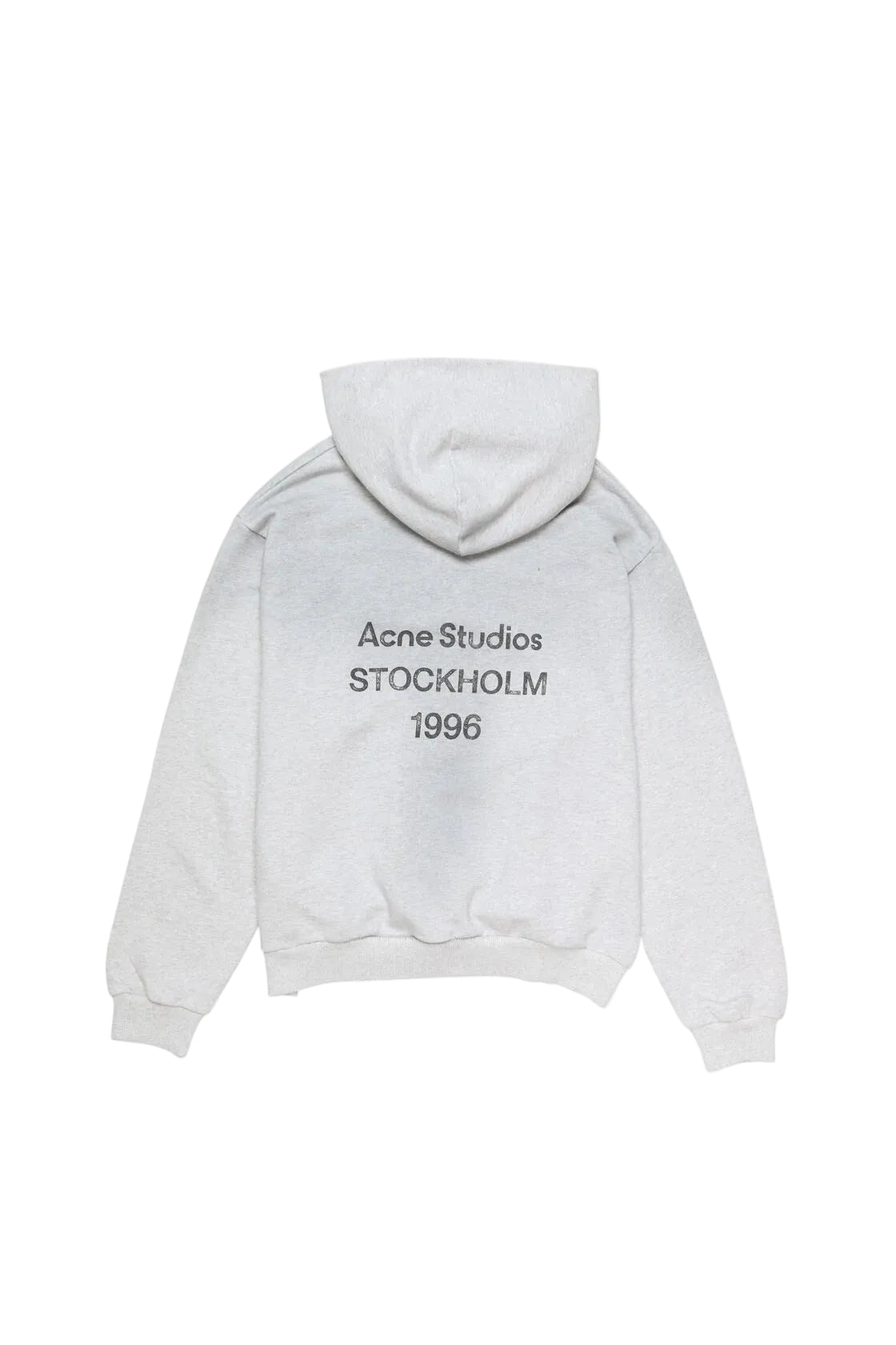 Acne Studios Grey Washed Stockholm 1996 Hoodie