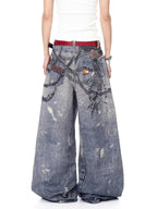 Acne Studios Red Chain Jean