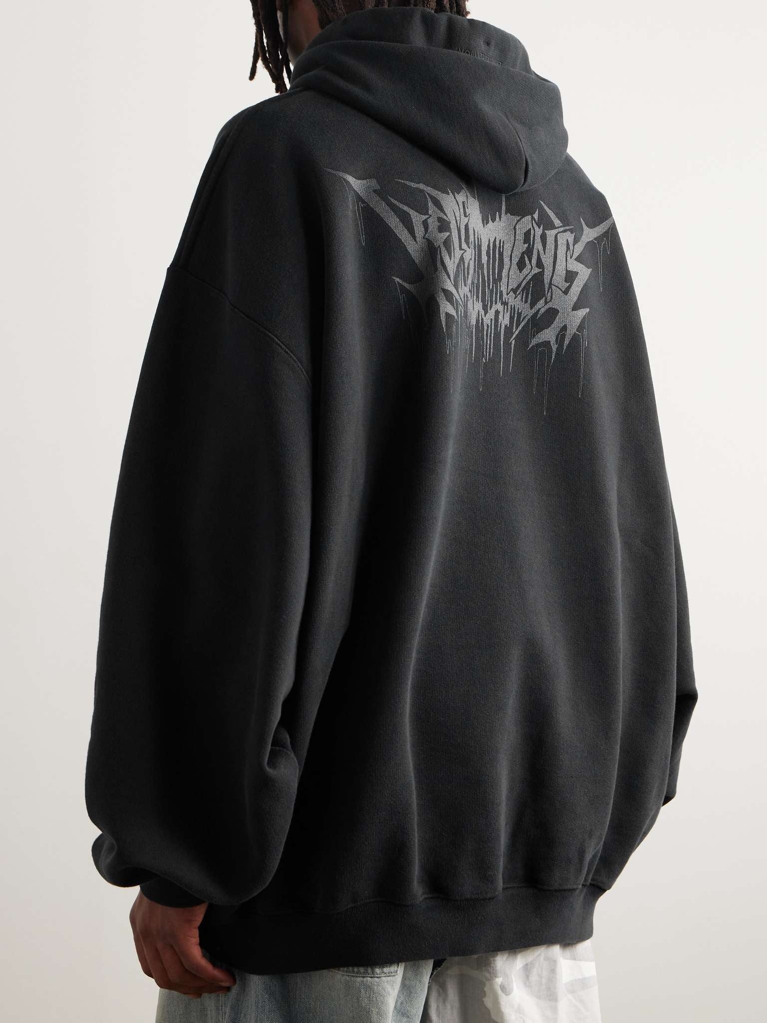 Vetements Skull Design Hoodie