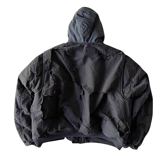 Balenciaga Destroyed Bomber Jacket