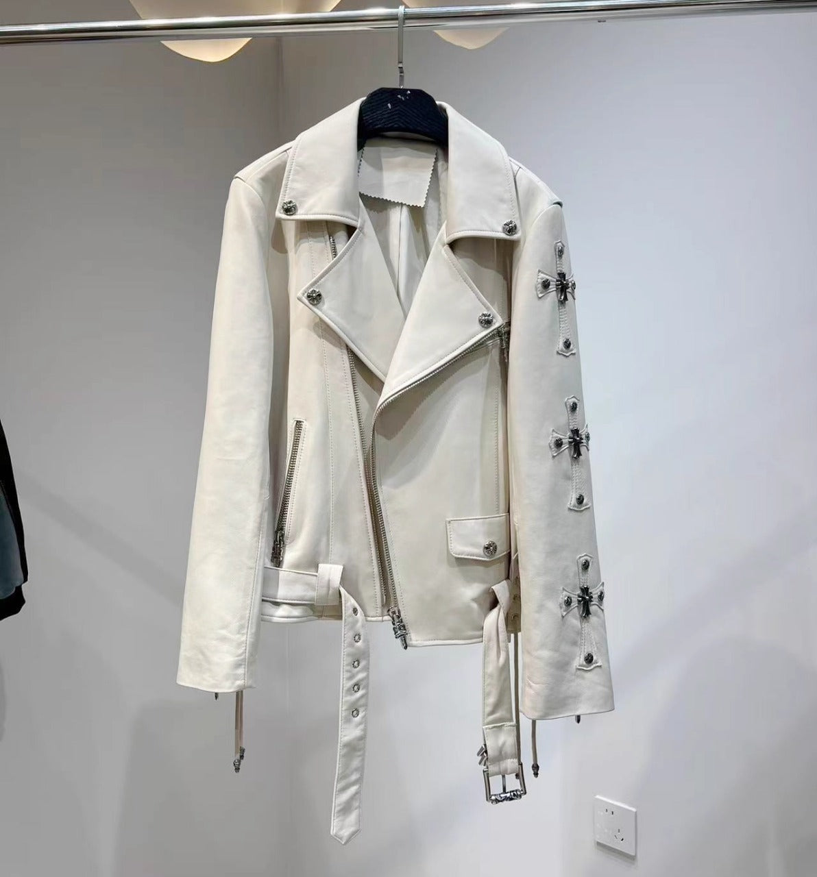 Chrome Hearts Vintage Leather Jacket