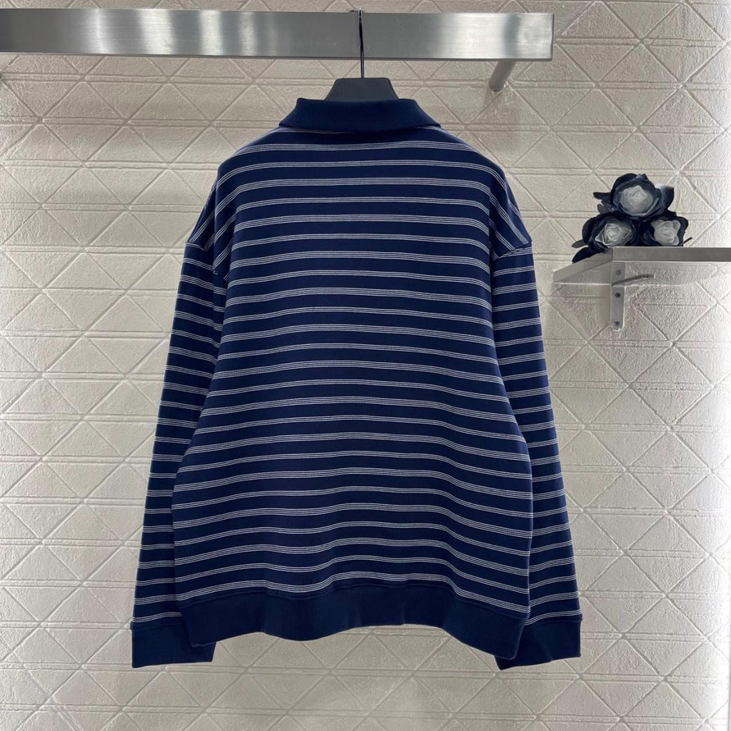 Miu Miu Stiped Polo Shirt