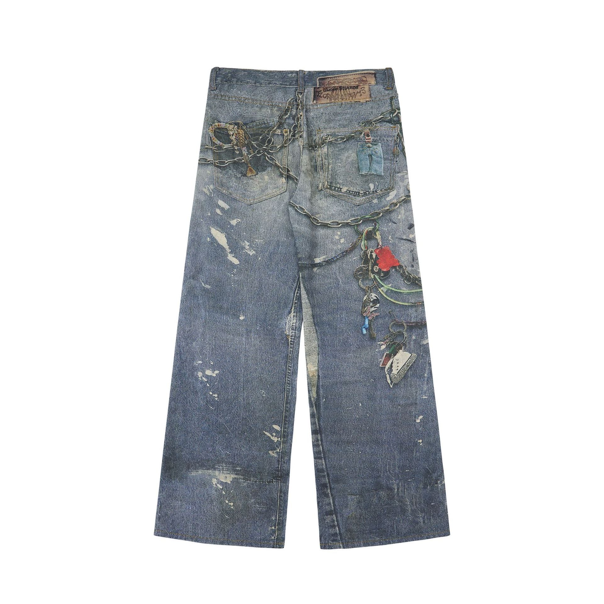 Acne Studios Keychain Jeans