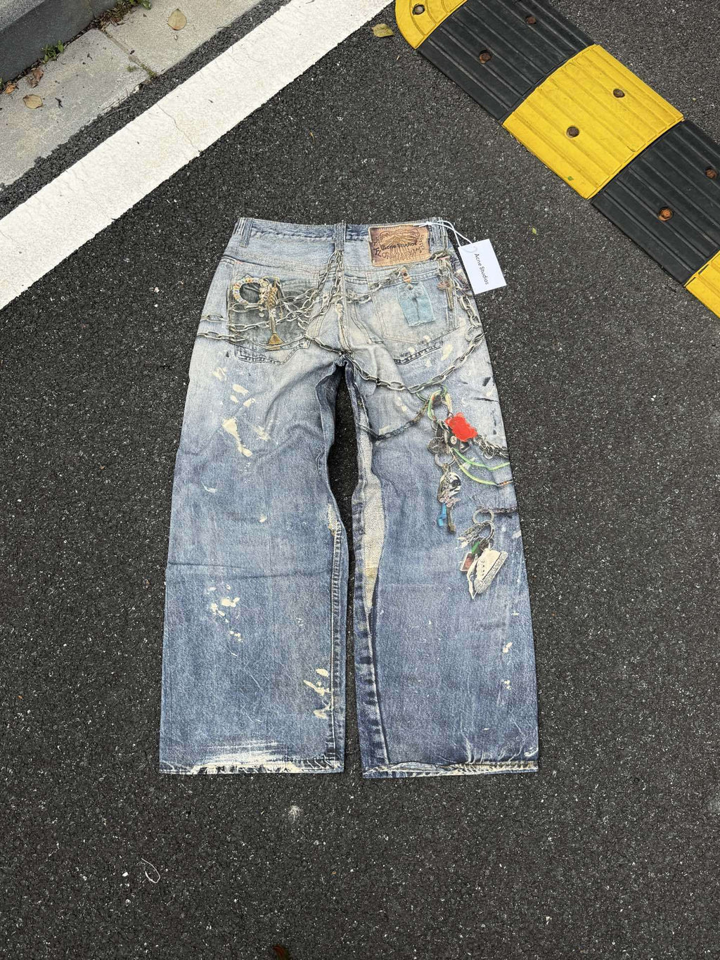 Acne Studios Keychain Jeans