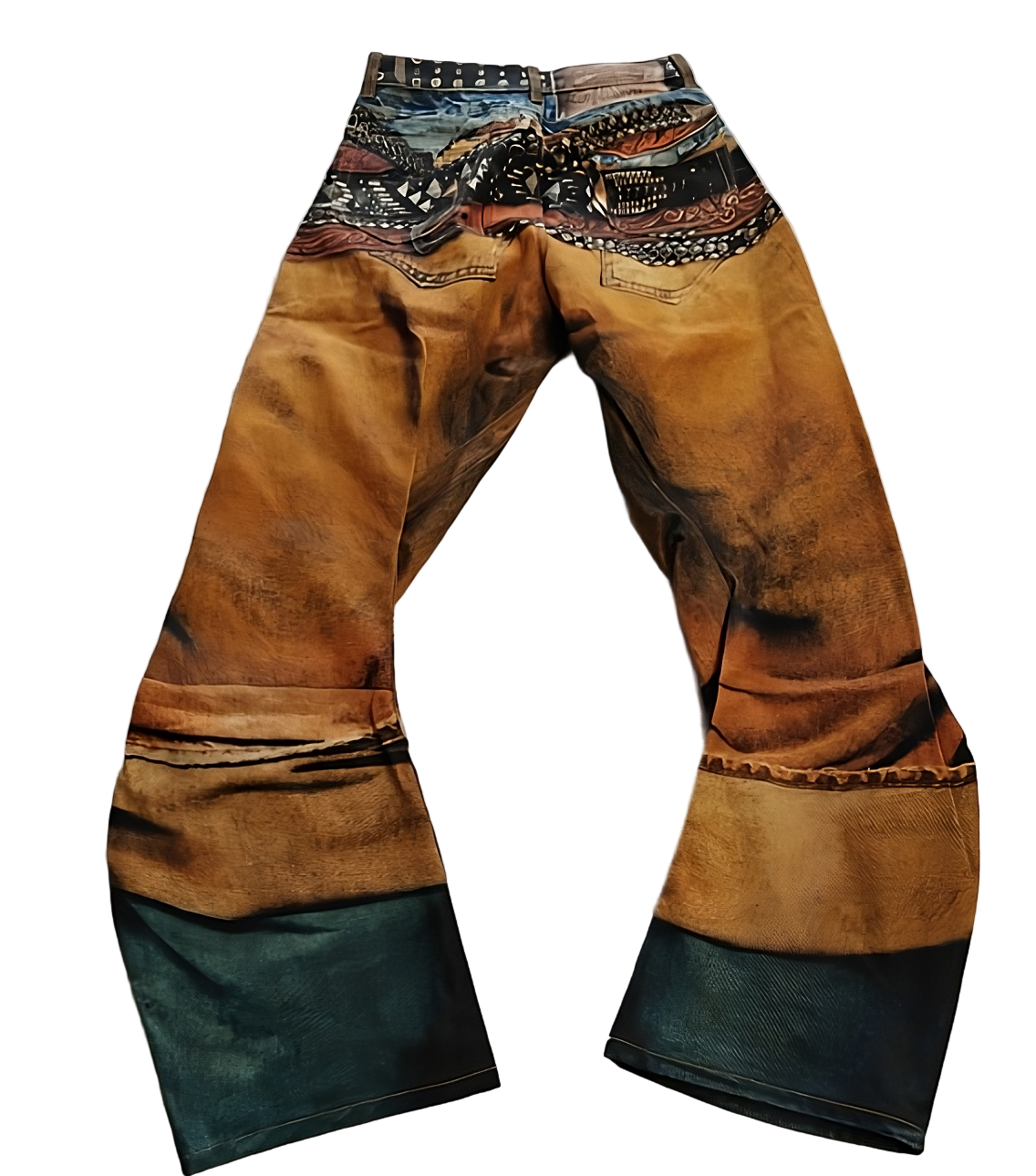 Acne Studios Stacked Belts Jeans