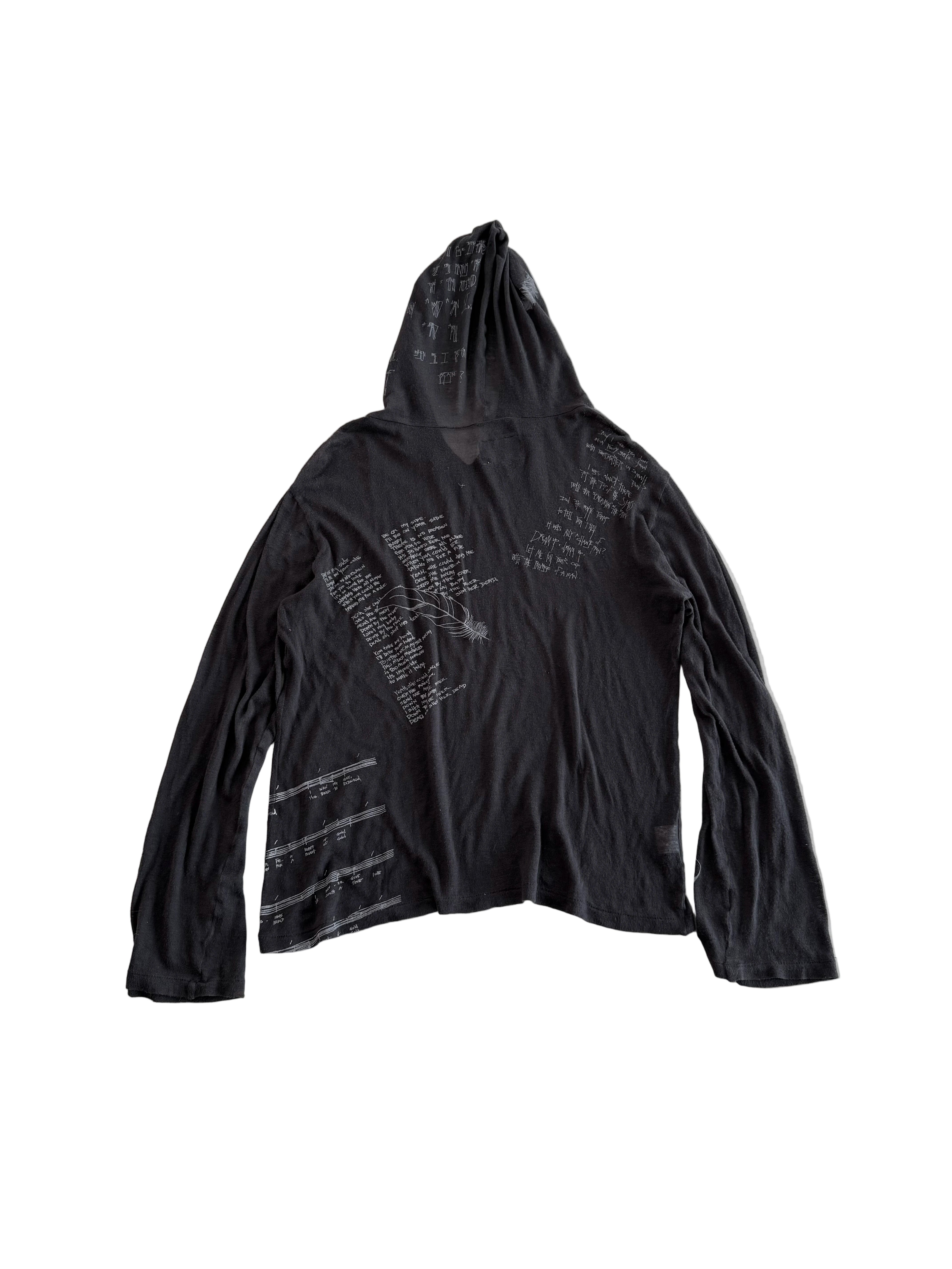 Number (N)ine Birds Hoodie