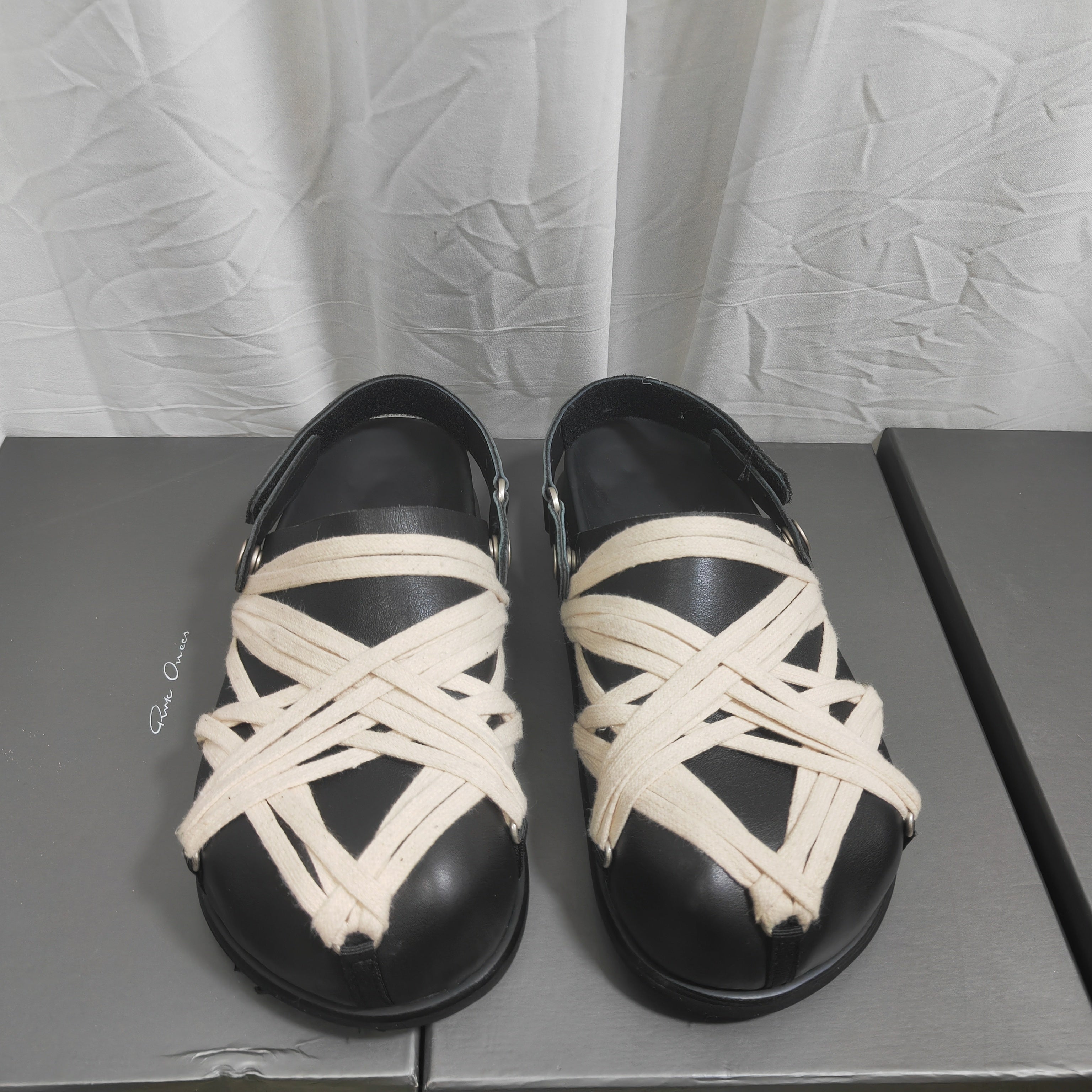 Rick Owens Megalaced Mule Granola Sandal