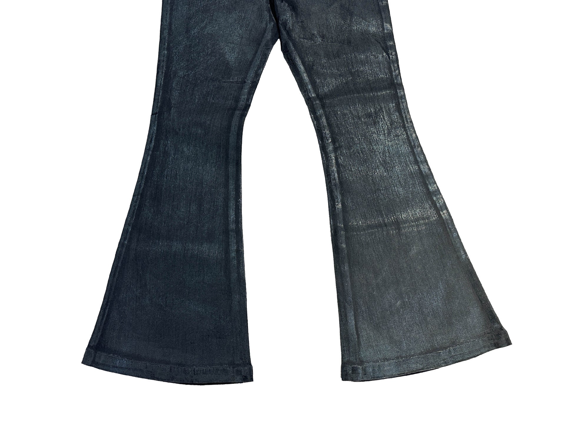 Rick Owens DRKSHDW Waxed Flared Jeans