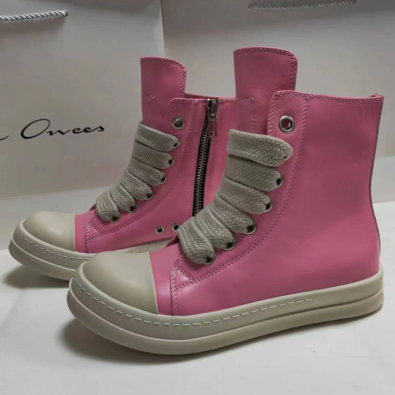 Rick Owens Hightop Jumbolace Ramones