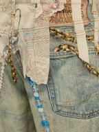 Acne Studios Lace and Pearls Jeans