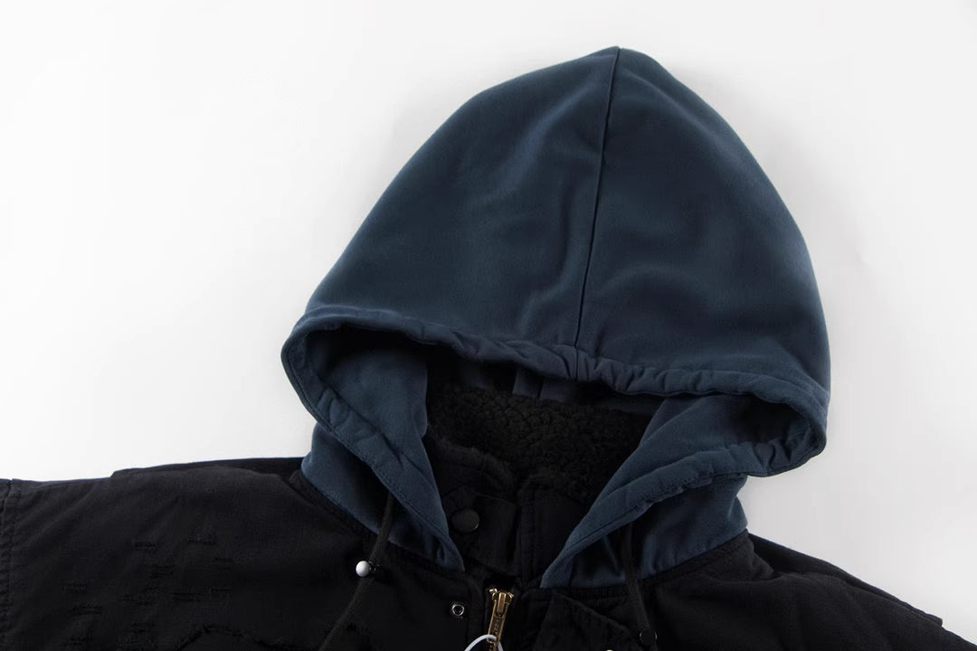 Balenciaga Destroyed Bomber Jacket