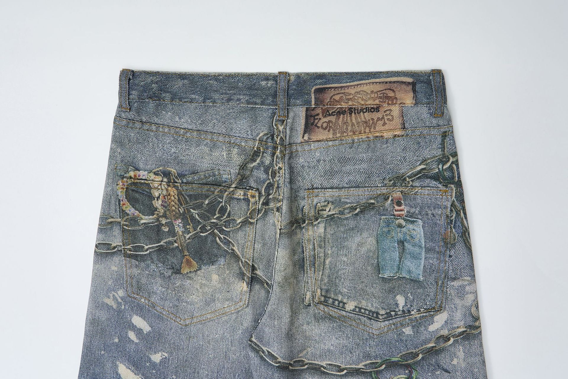 Acne Studios Keychain Jeans