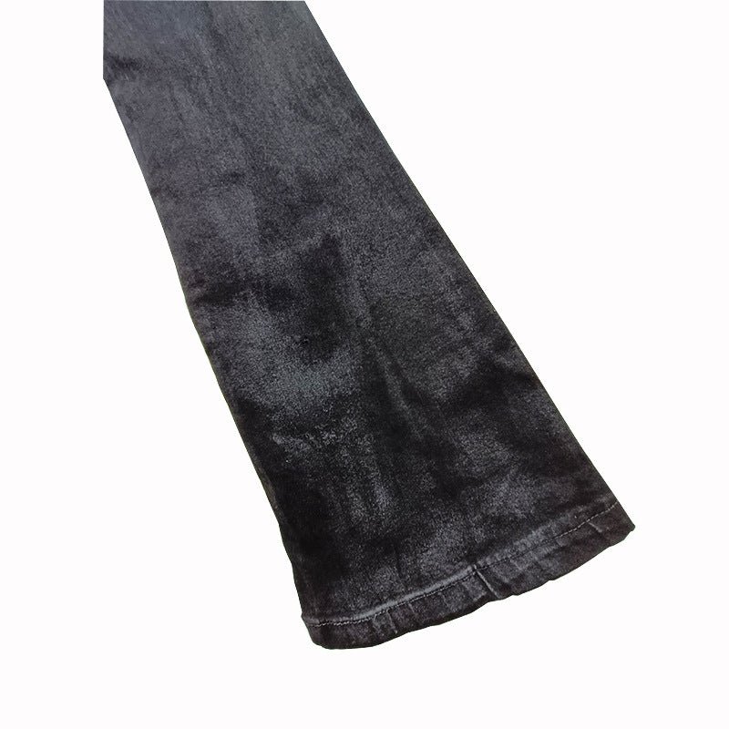 Rick Owens DRKSHDW Waxed Slim Jeans
