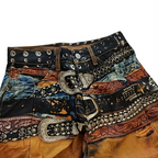 Acne Studios Stacked Belts Jeans