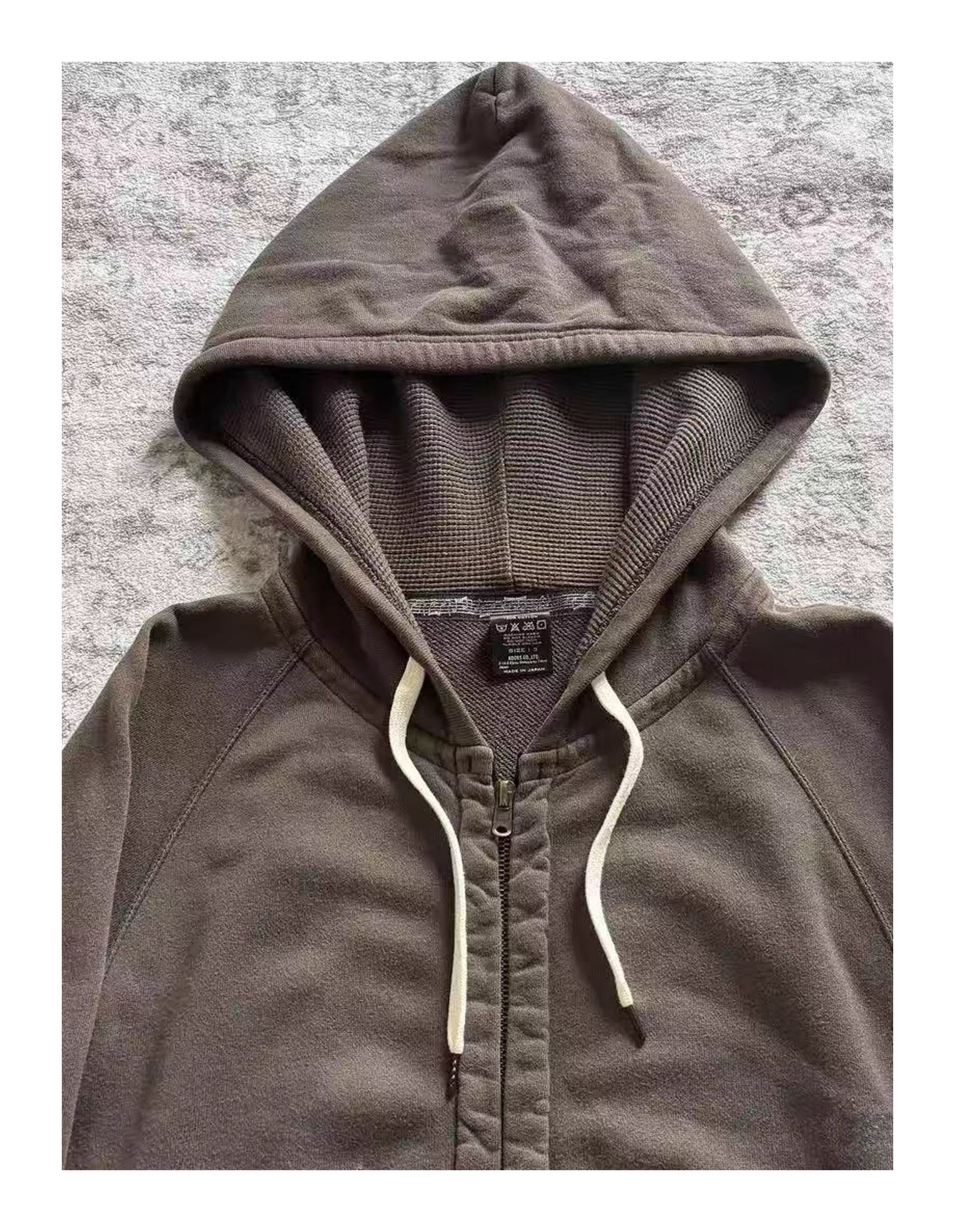 Number (N)ine Crying Hearts Zip-Up Hoodie