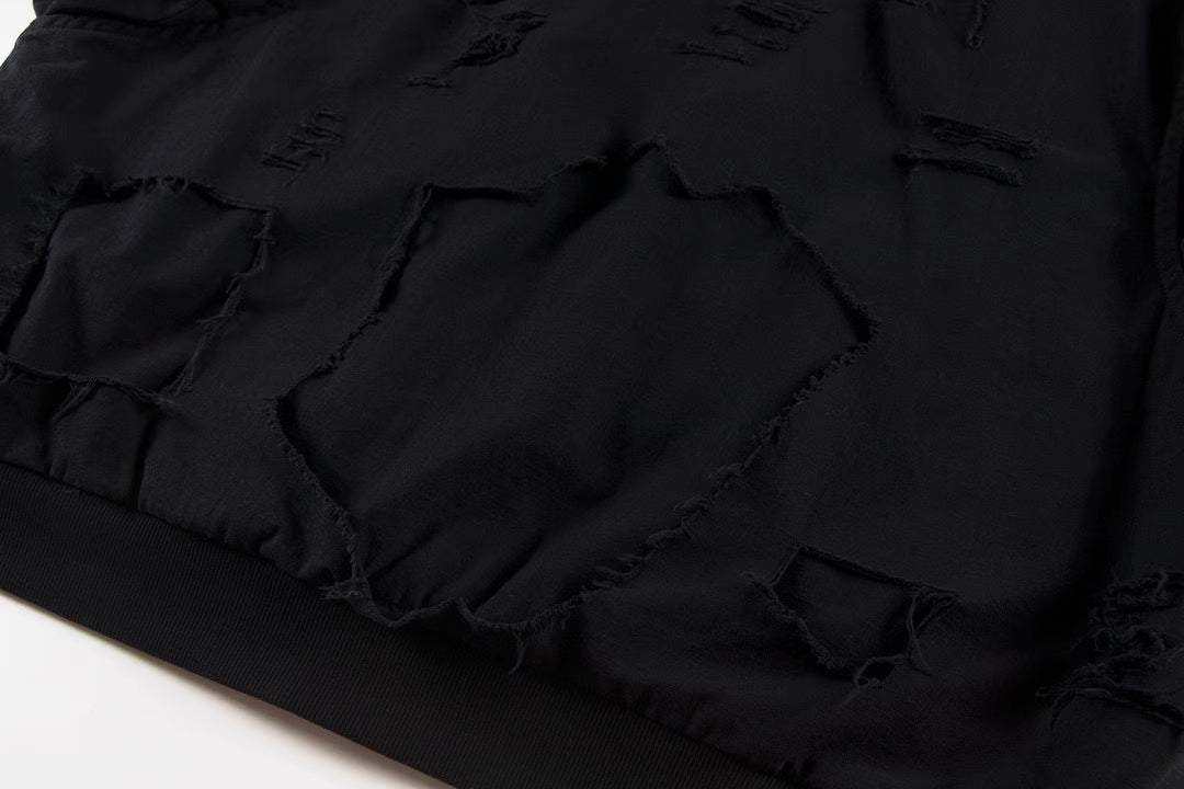 Balenciaga Destroyed Bomber Jacket