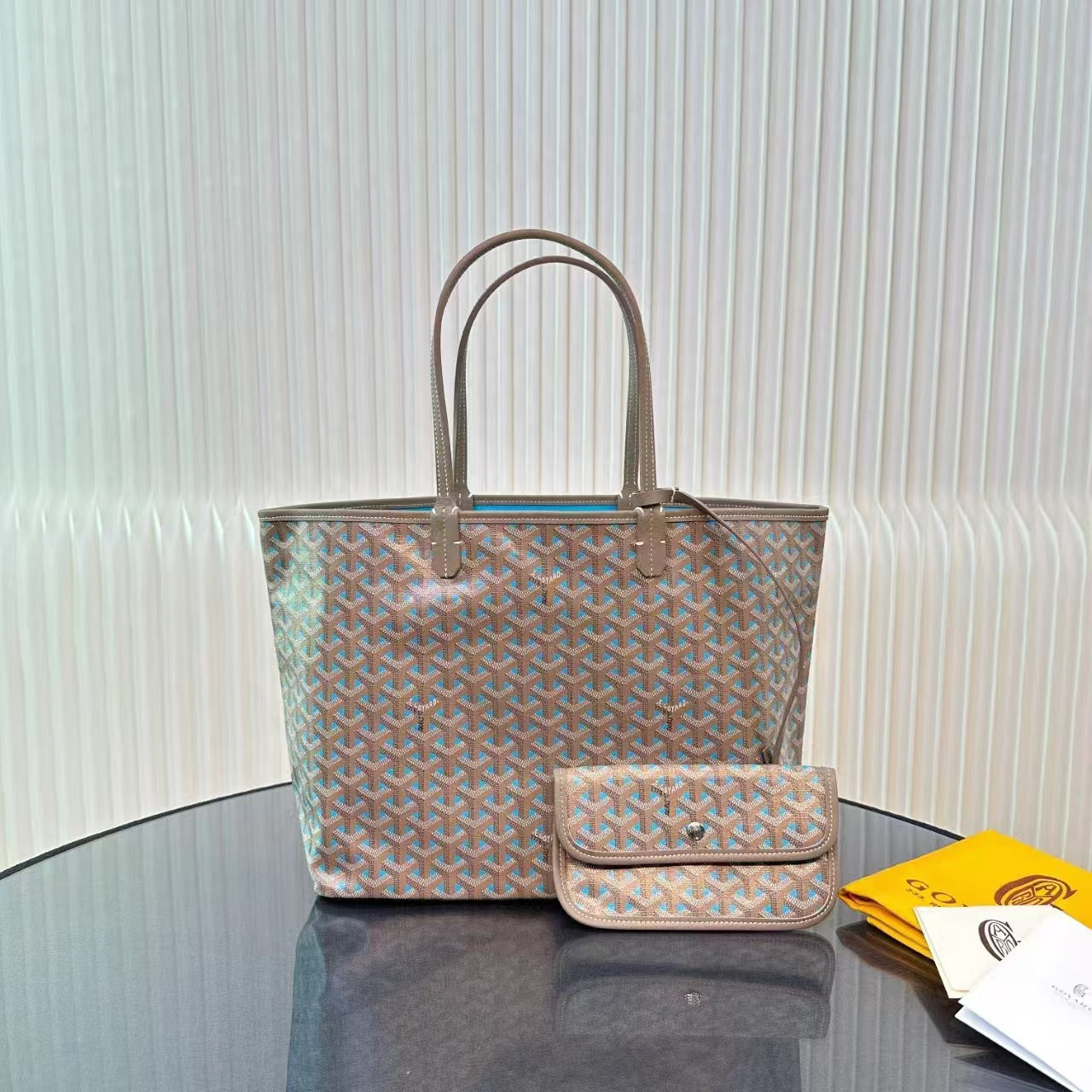 Goyard Bag and Pouch