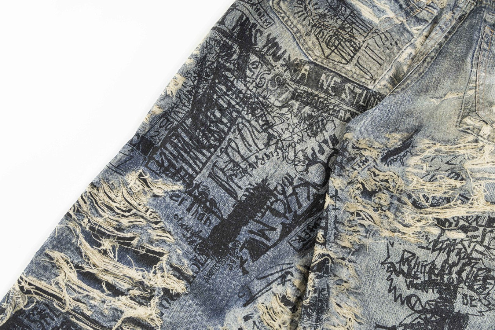 Acne Studios Graffiti Denim Jeans