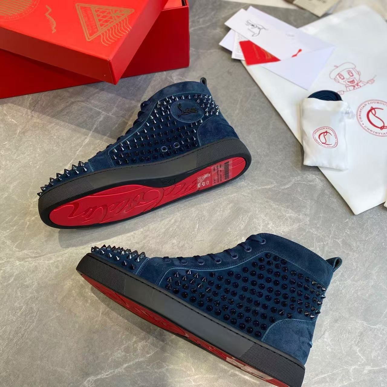 Christian Louboutin Spike Hightops