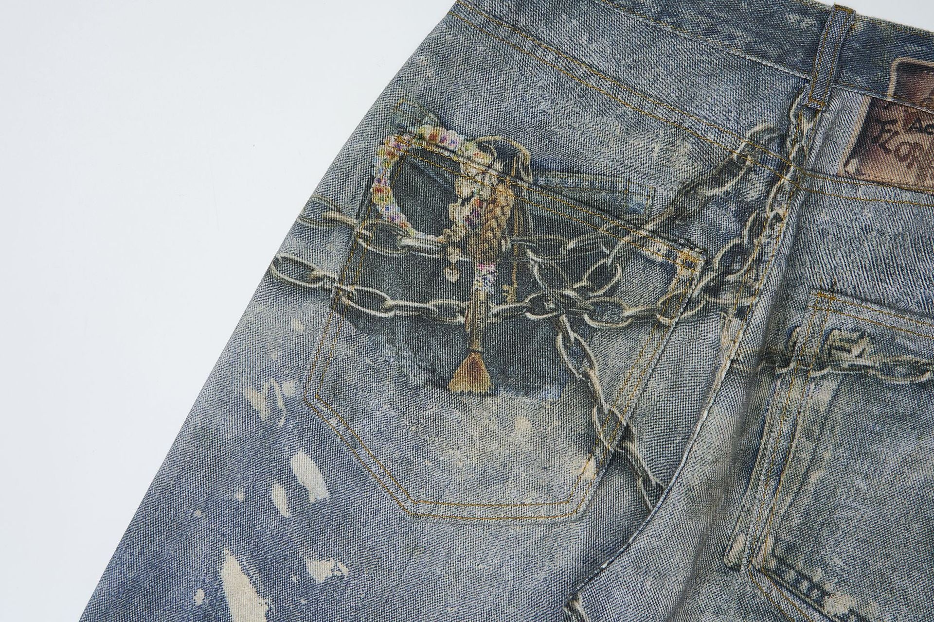 Acne Studios Keychain Jeans