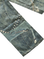 Acne Studios Lace and Pearls Jeans
