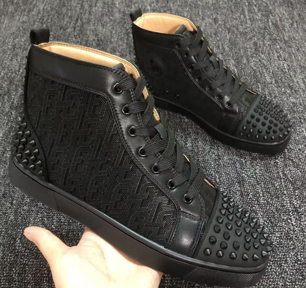 Christian Louboutin Spike Hightops
