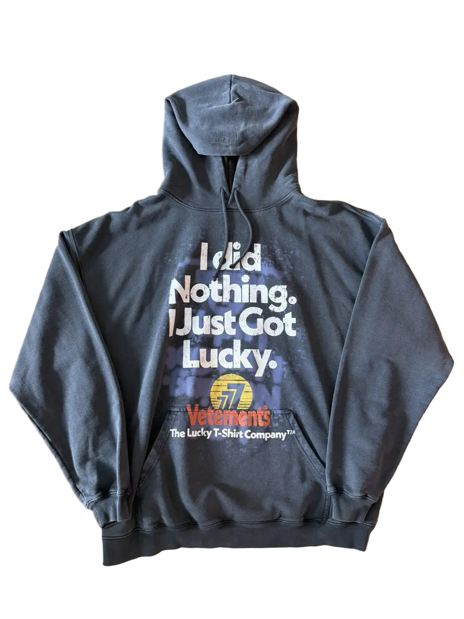 Vetements "I got lucky" Hoodie