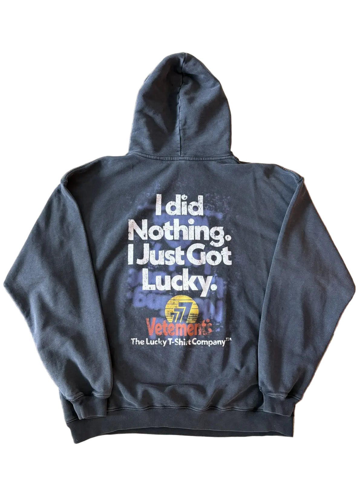 Vetements "I got lucky" Hoodie