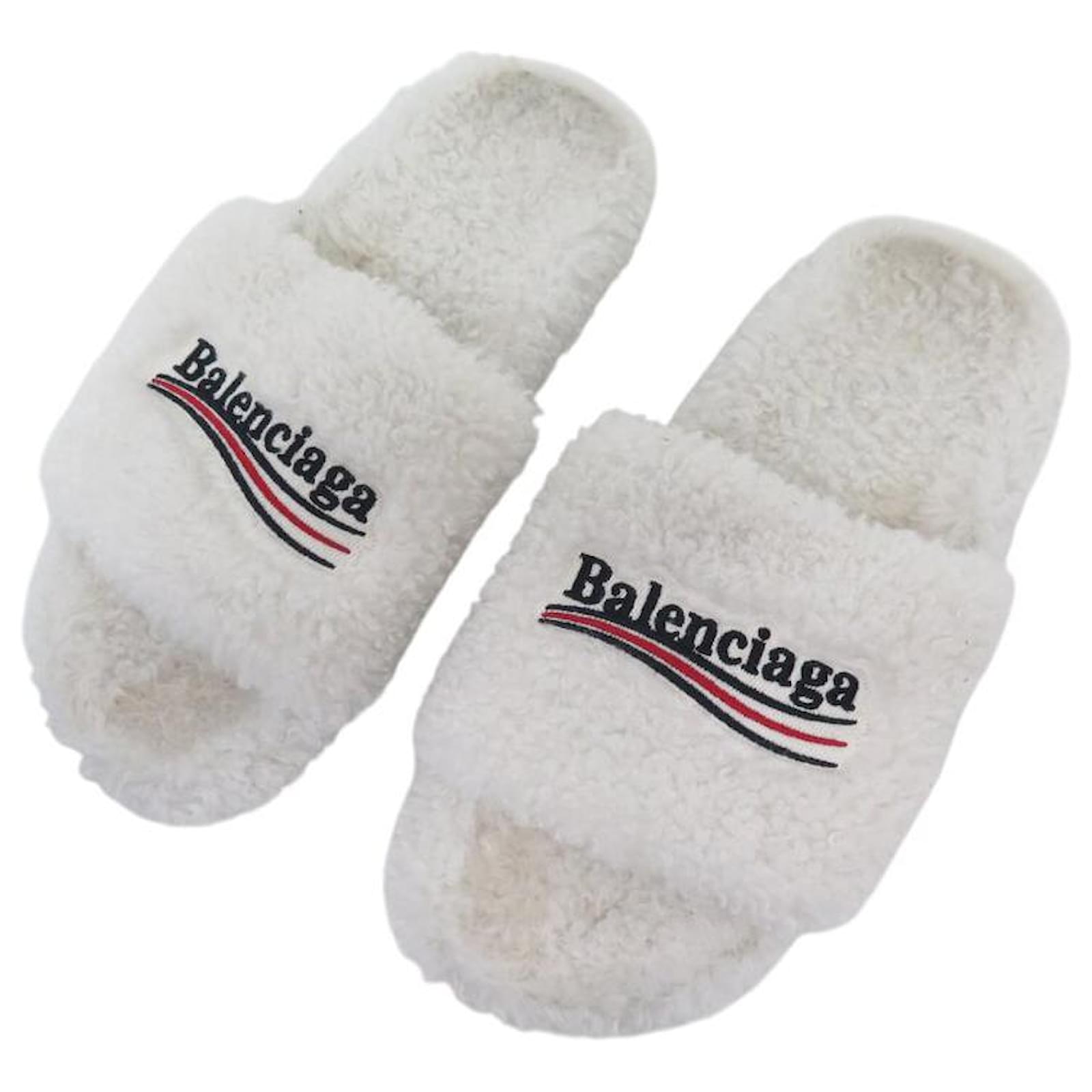 Balenciaga Furry Slides